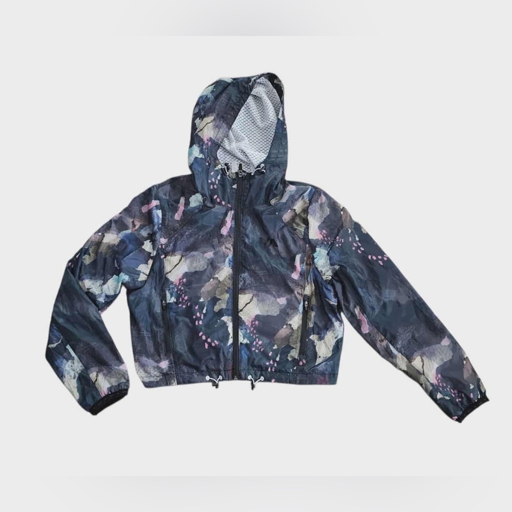 RVCA Watercolor Ripstop Windbreaker NWT Sz XS